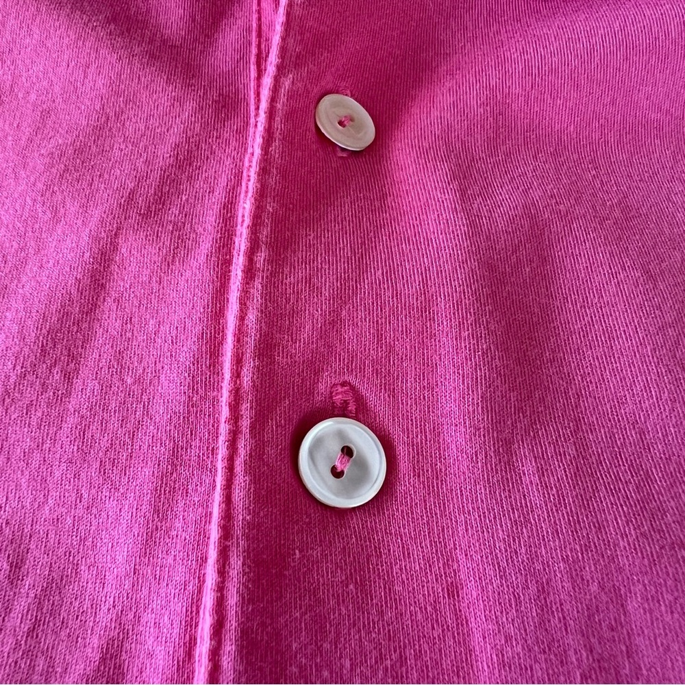 Peter Millar Polo Shirt Pink Cotton XL - Picture 13 of 16